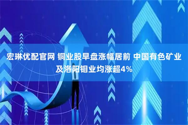 宏琳优配官网 铜业股早盘涨幅居前 中国有色矿业及洛阳钼业均涨超4%