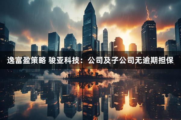 逸富盈策略 骏亚科技：公司及子公司无逾期担保
